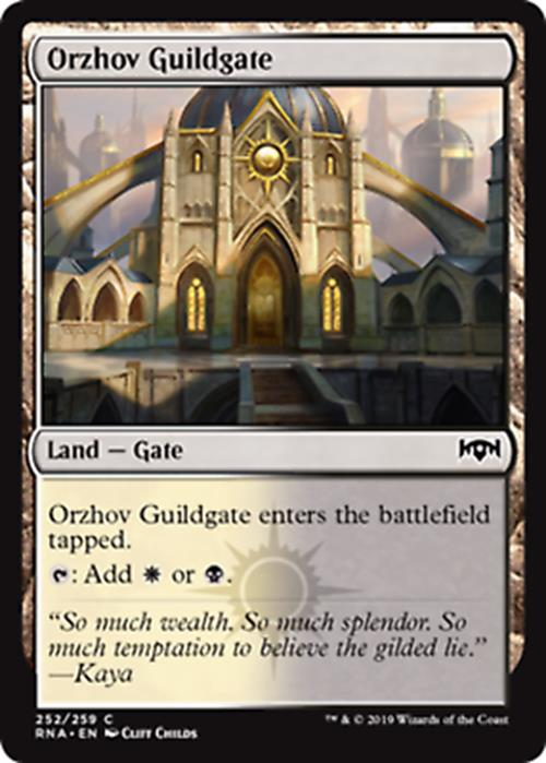 Orzhov Guildgate (252) Ravnica Allegiance - MTG