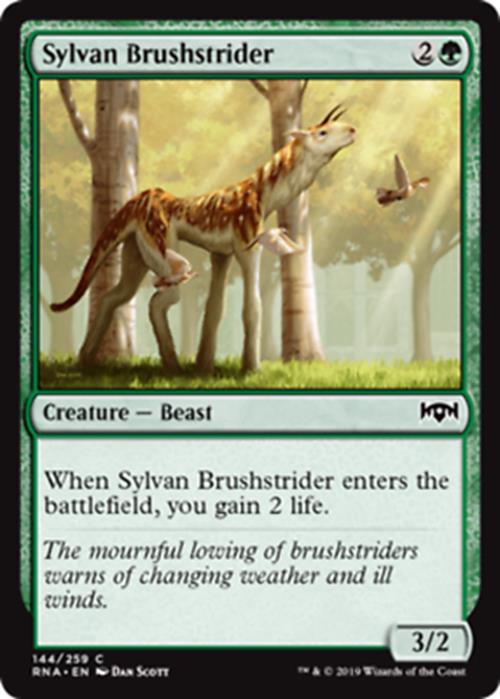 Sylvan Brushstrider Ravnica Allegiance - MTG
