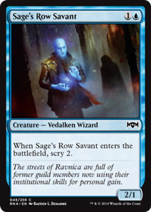 Sage's Row Savant Ravnica Allegiance - MTG