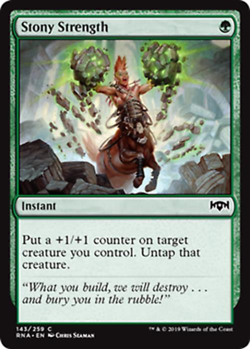 Stony Strength Ravnica Allegiance - MTG