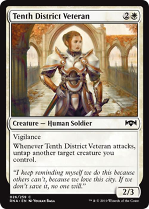 Tenth District Veteran Ravnica Allegiance - MTG