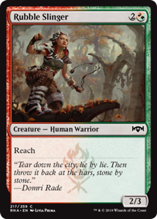 Rubble Slinger Ravnica Allegiance - MTG