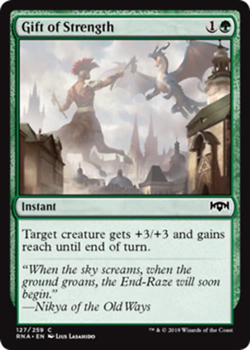 Gift of Strength Ravnica Allegiance - MTG