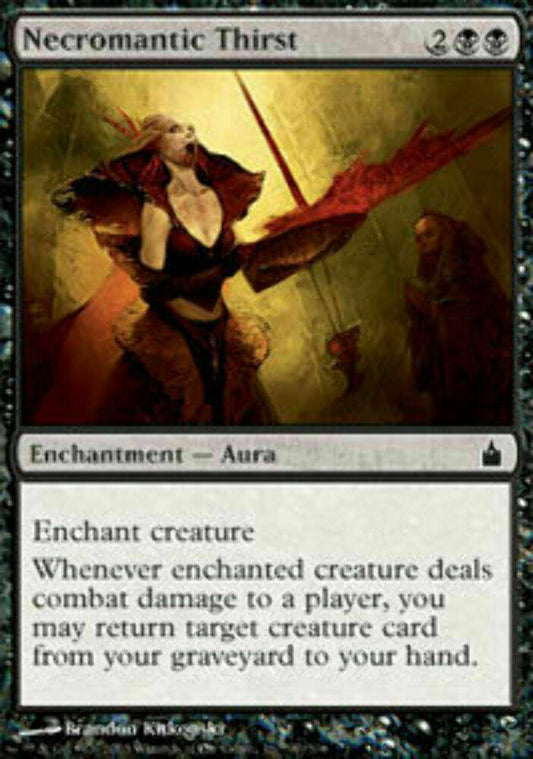 Necromantic Thirst - Ravnica City of Guilds - MTG