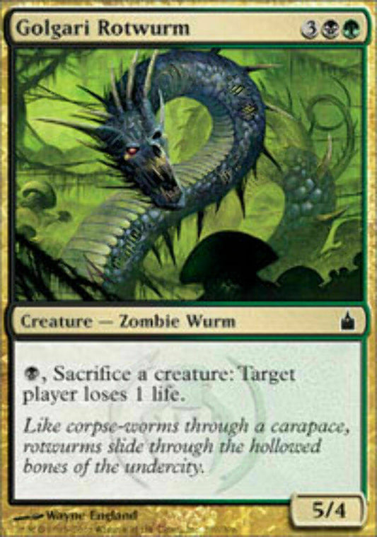 Golgari Rotwurm - Ravnica City of Guilds - MTG