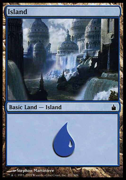 Island (291) - Foil - Ravnica City of Guilds - MTG