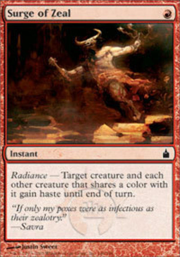 Surge of Zeal - Ravnica City of Guilds - MTG