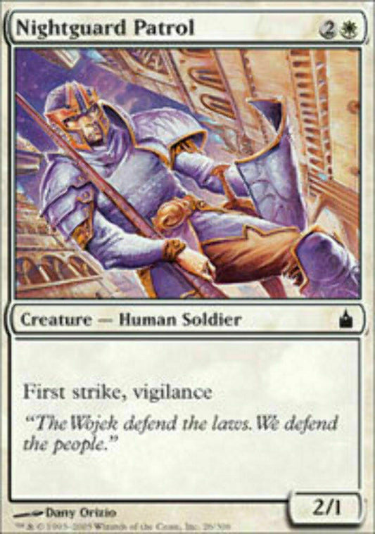 Nightguard Patrol - Ravnica City of Guilds - MTG