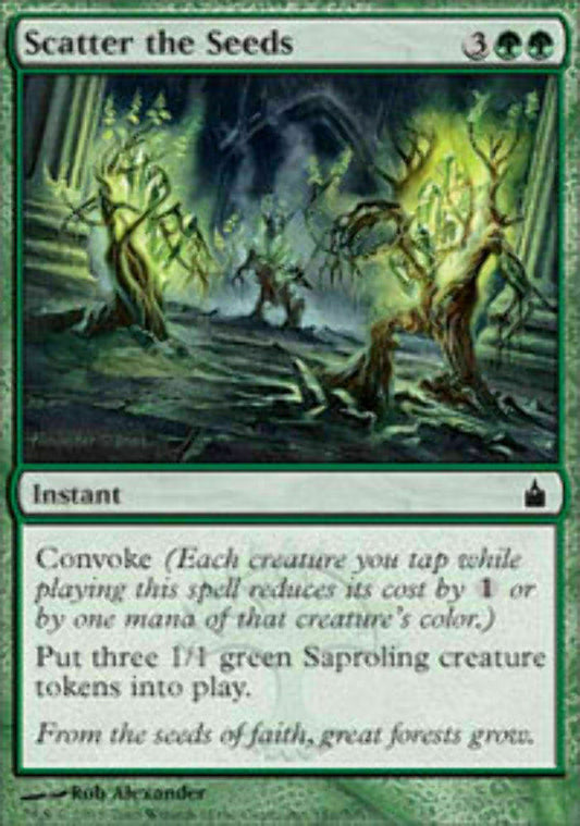 Scatter the Seeds - Ravnica City of Guilds - MTG