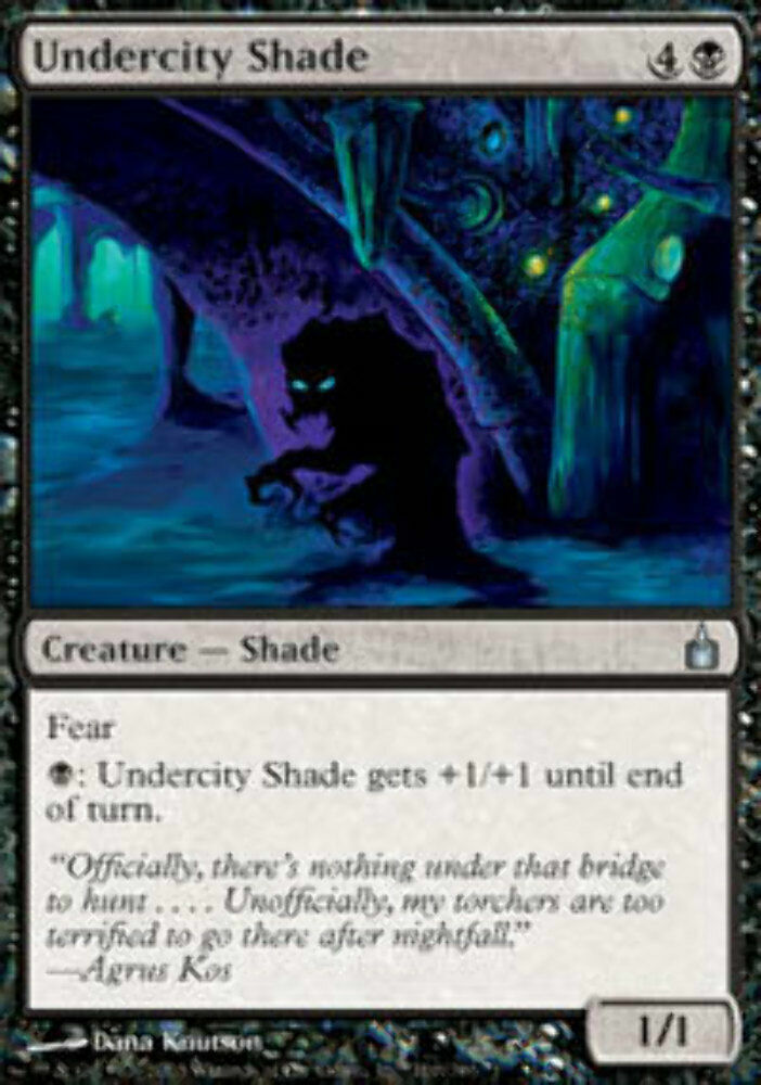 Undercity Shade - Ravnica City of Guilds - MTG