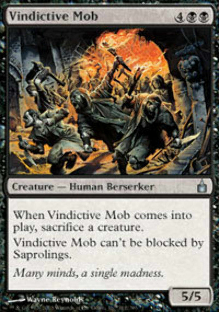 Vindictive Mob - Ravnica City of Guilds - MTG