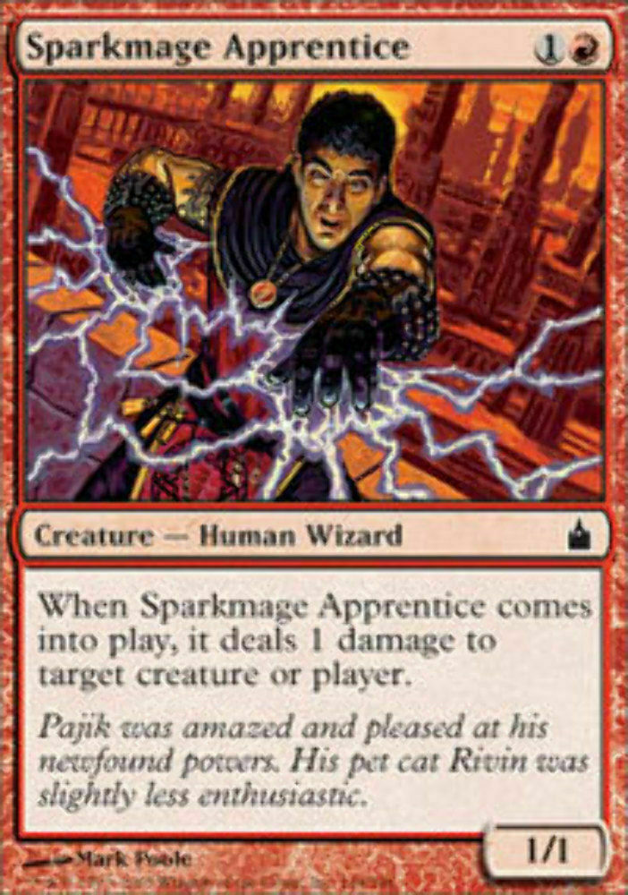 Sparkmage Apprentice - Ravnica City of Guilds - MTG