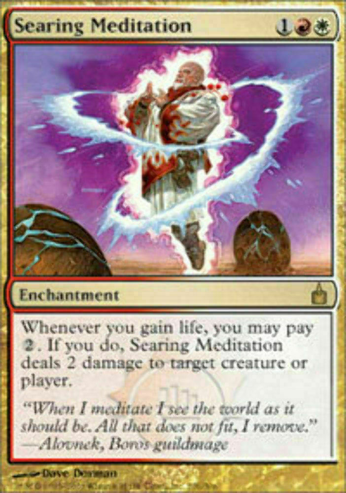 Searing Meditation - Ravnica City of Guilds - MTG