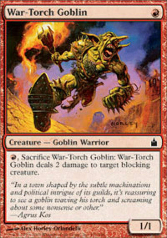 War-Torch Goblin - Ravnica City of Guilds - MTG