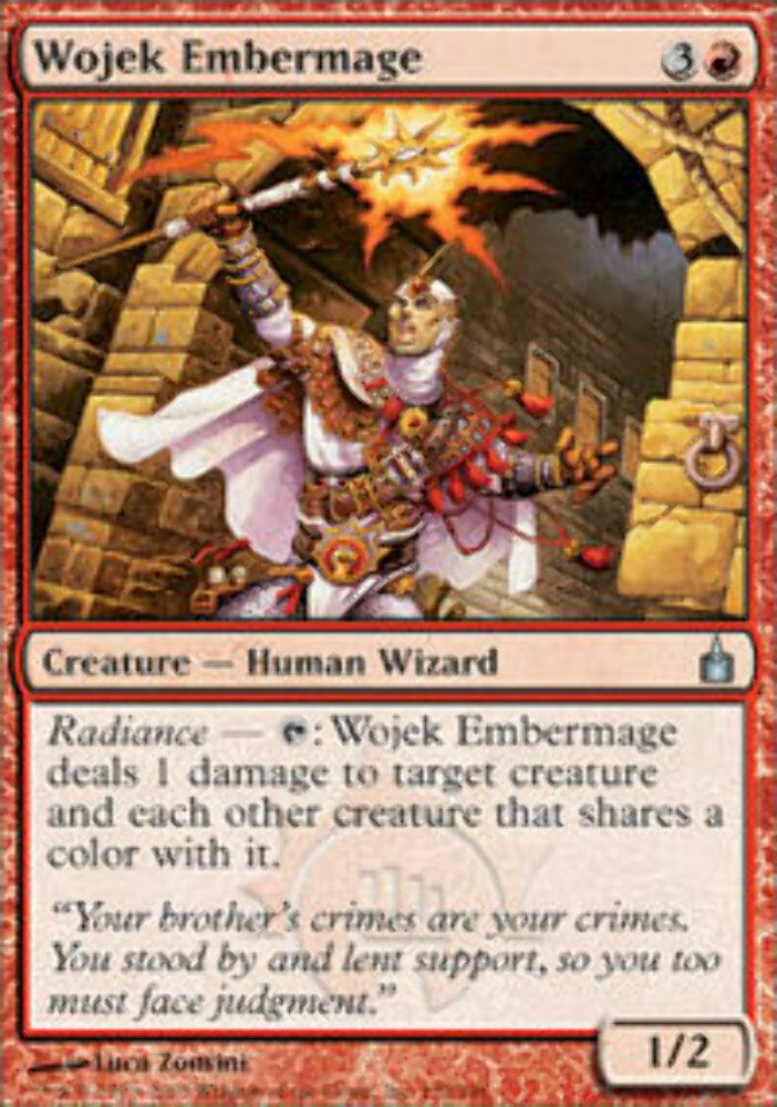 Wojek Embermage - Ravnica City of Guilds - MTG
