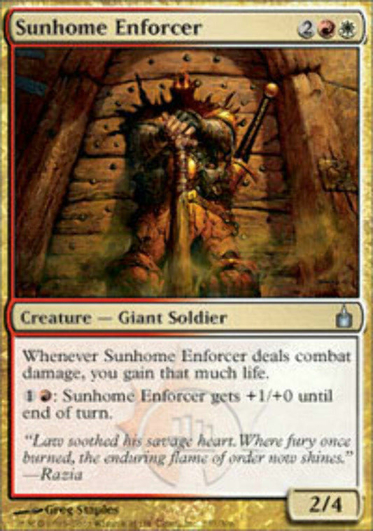 Sunhome Enforcer - Ravnica City of Guilds - MTG