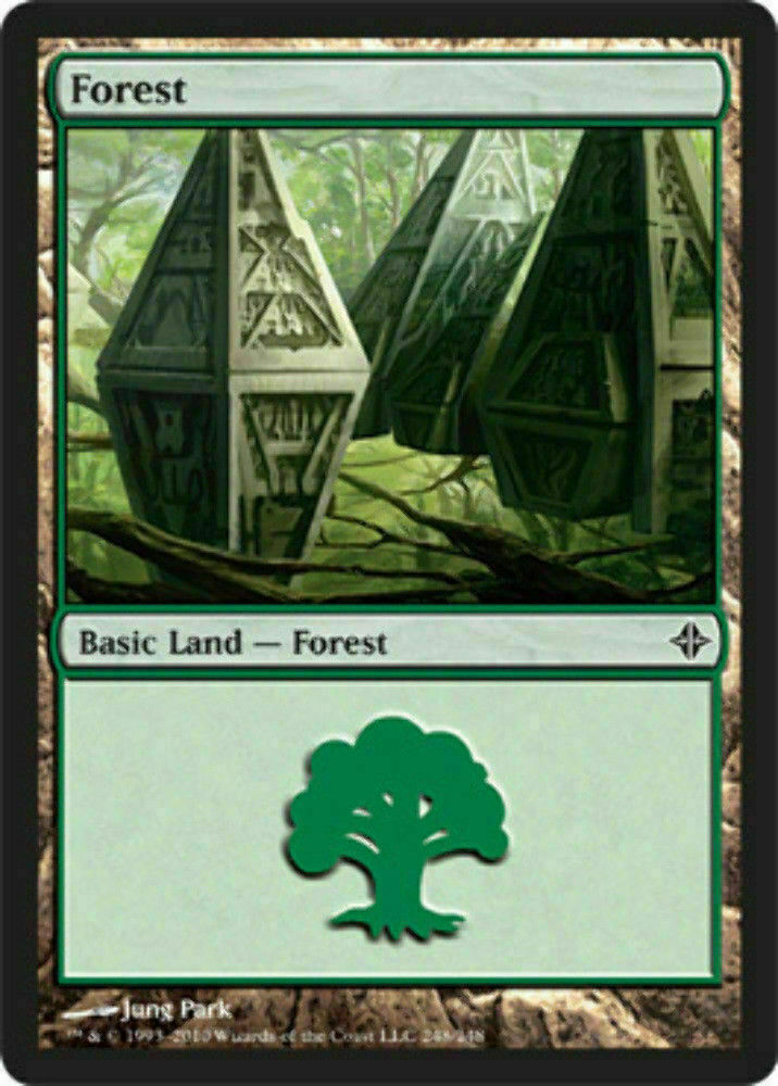 Forest (248) Rise of the Eldrazi - MTG