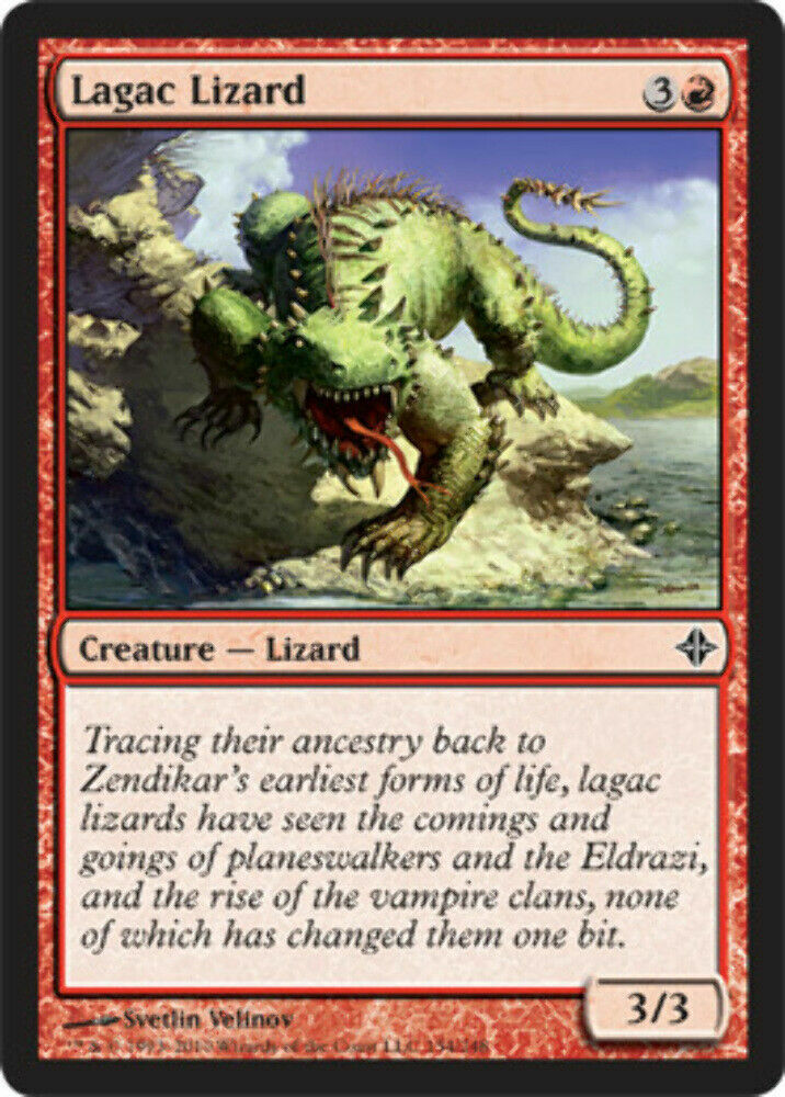 Lagac Lizard Rise of the Eldrazi - MTG