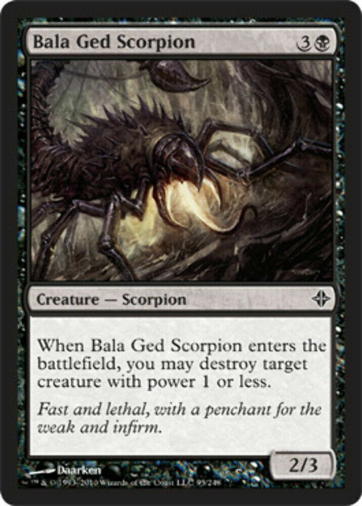 Bala Ged Scorpion Rise of the Eldrazi - MTG