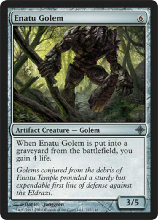 Enatu Golem Rise of the Eldrazi - MTG