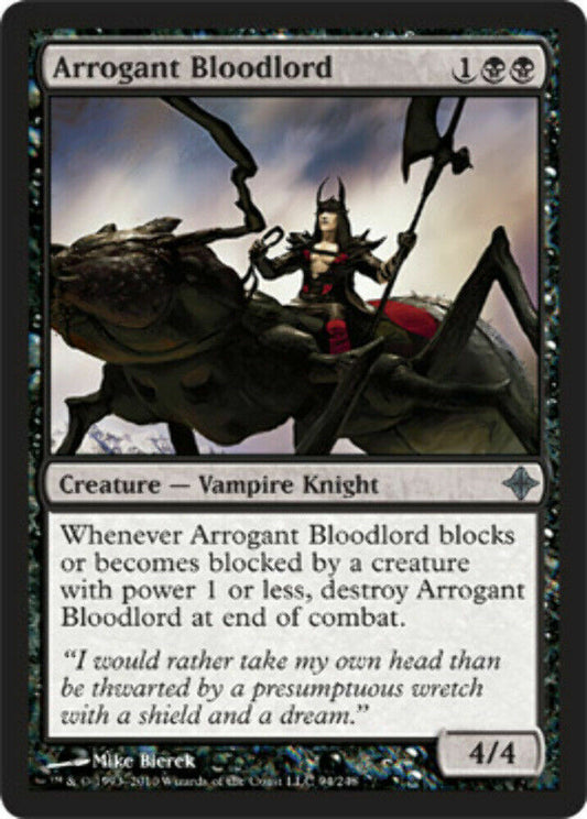 Arrogant Bloodlord Rise of the Eldrazi - MTG