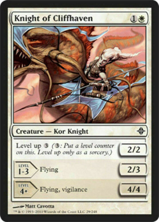 Knight of Cliffhaven Rise of the Eldrazi - MTG
