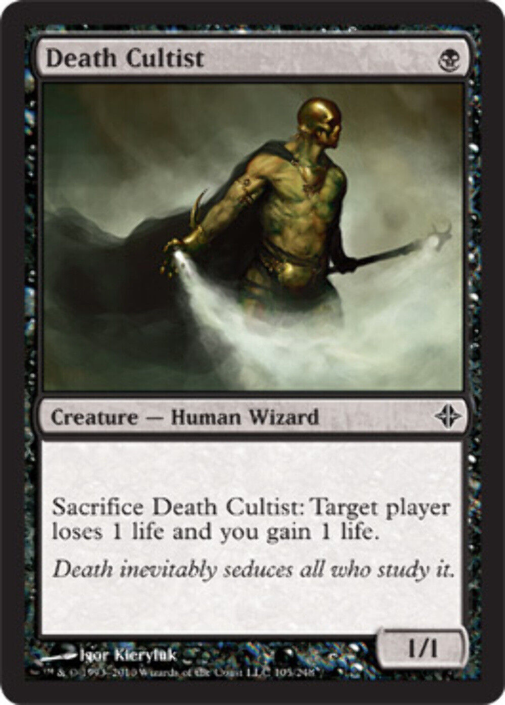 Death Cultist Rise of the Eldrazi - MTG