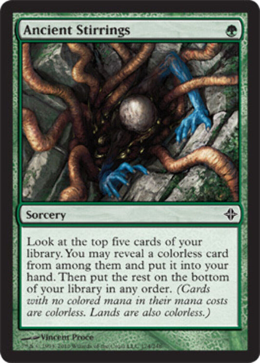 Ancient Stirrings Rise of the Eldrazi - MTG