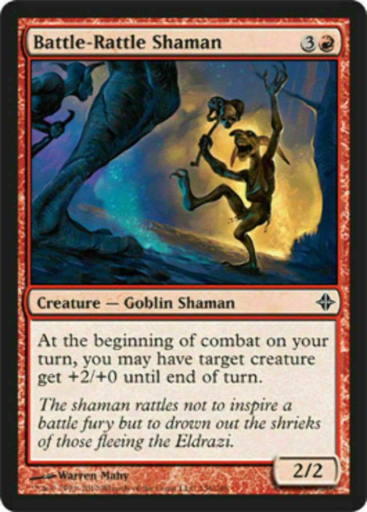 Battle-Rattle Shaman - Foil Rise of the Eldrazi - MTG