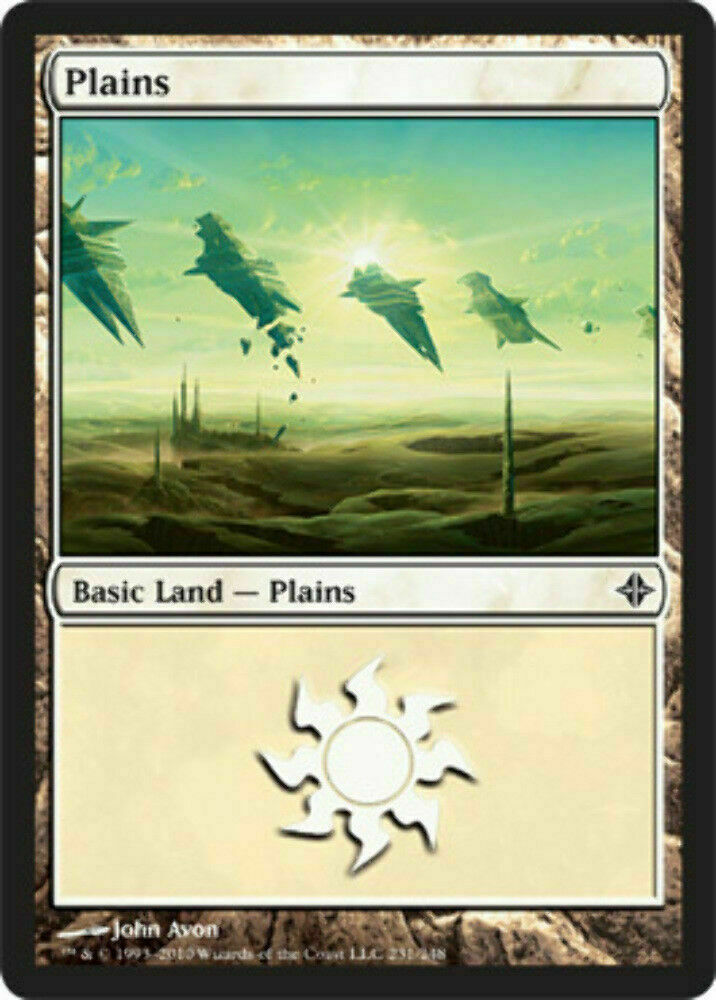 Plains (231) Rise of the Eldrazi - MTG