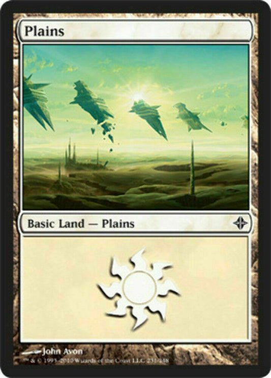 Plains (231) Rise of the Eldrazi - MTG