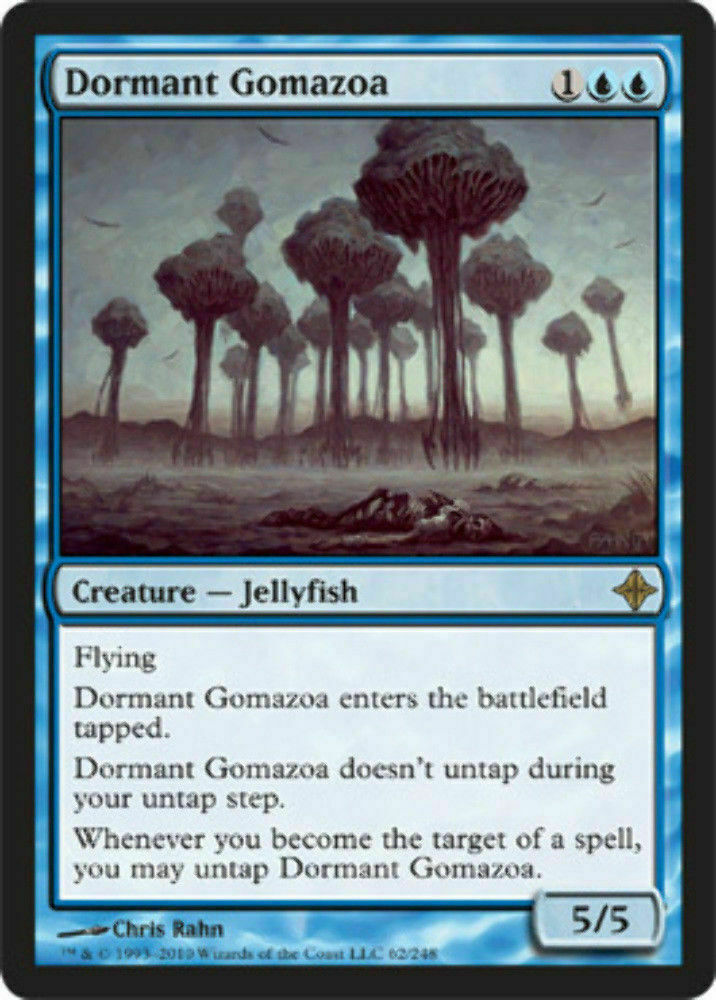 Dormant Gomazoa Rise of the Eldrazi - MTG