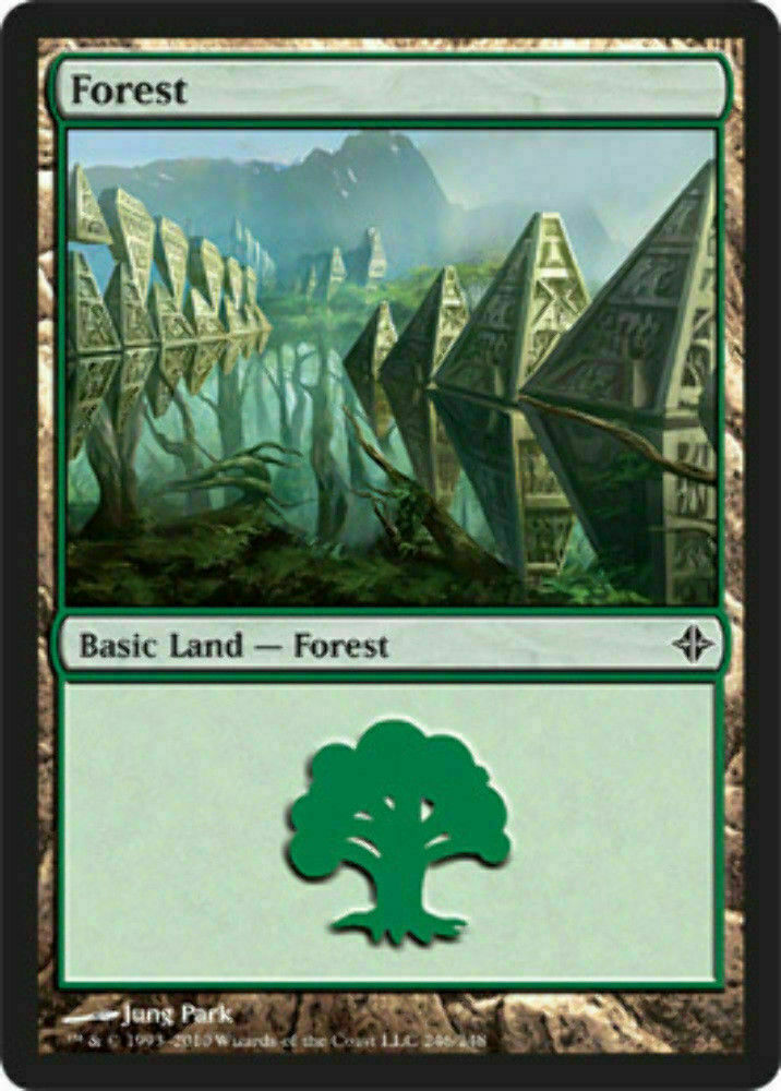 Forest (246) Rise of the Eldrazi - MTG