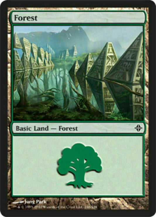 Forest (246) Rise of the Eldrazi - MTG