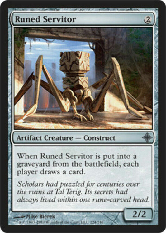 Runed Servitor Rise of the Eldrazi - MTG