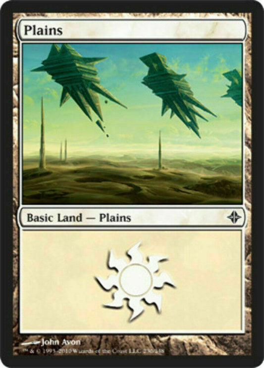 Plains (230) Rise of the Eldrazi - MTG