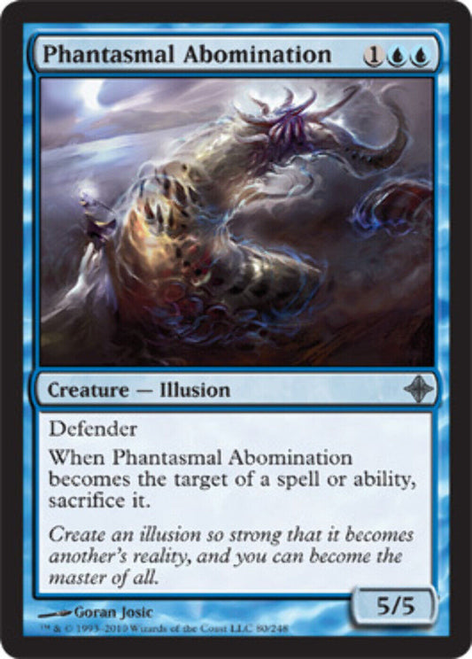 Phantasmal Abomination Rise of the Eldrazi - MTG