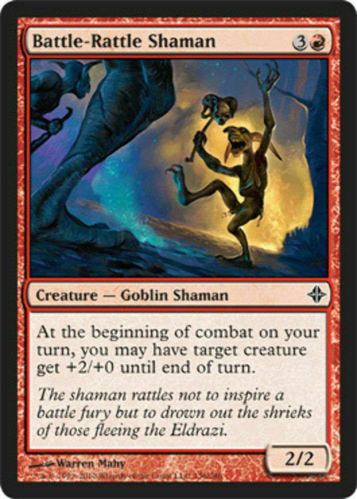 Battle-Rattle Shaman Rise of the Eldrazi - MTG