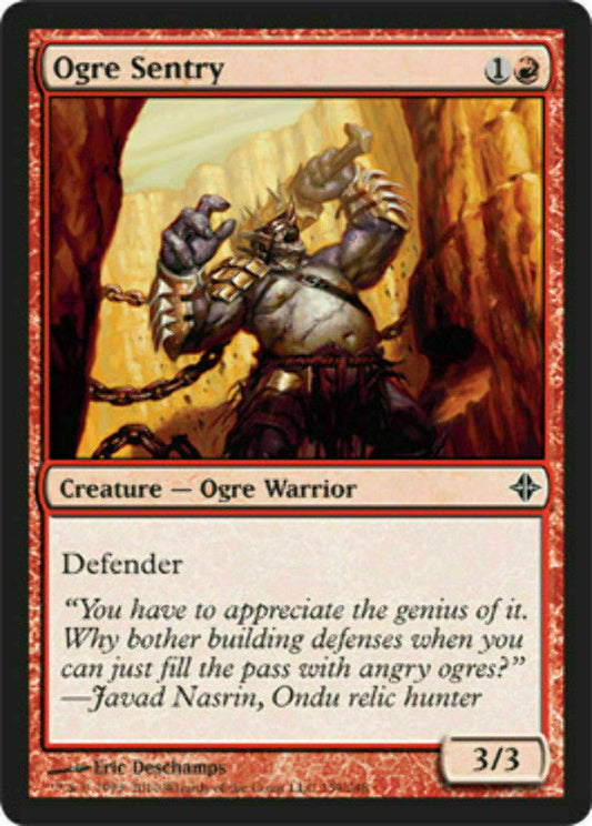 Ogre Sentry - Foil Rise of the Eldrazi - MTG