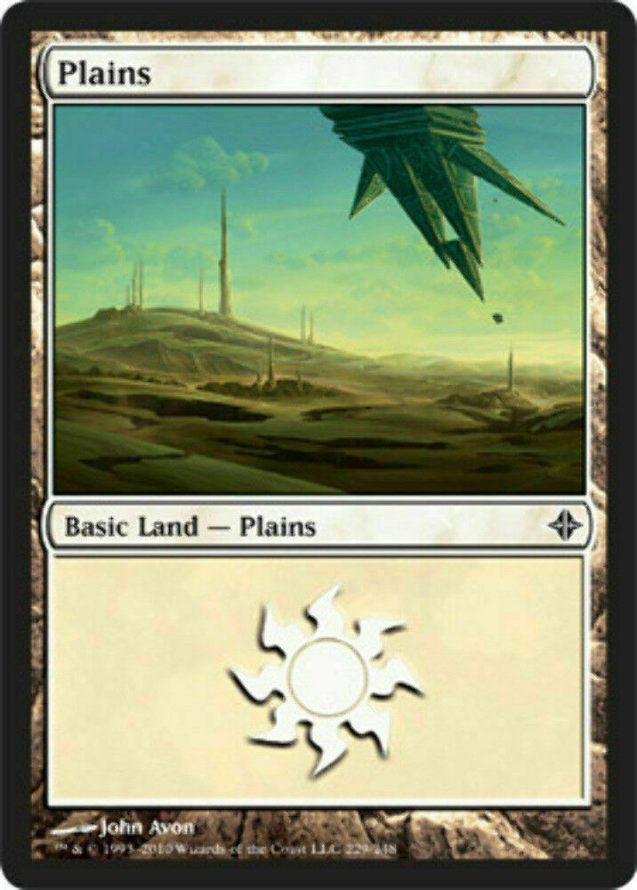 Plains (229) Rise of the Eldrazi - MTG
