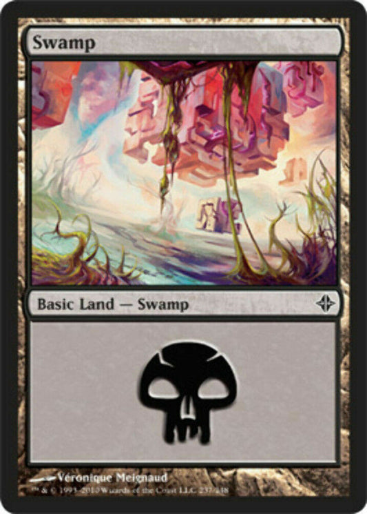 Swamp (237) Rise of the Eldrazi - MTG