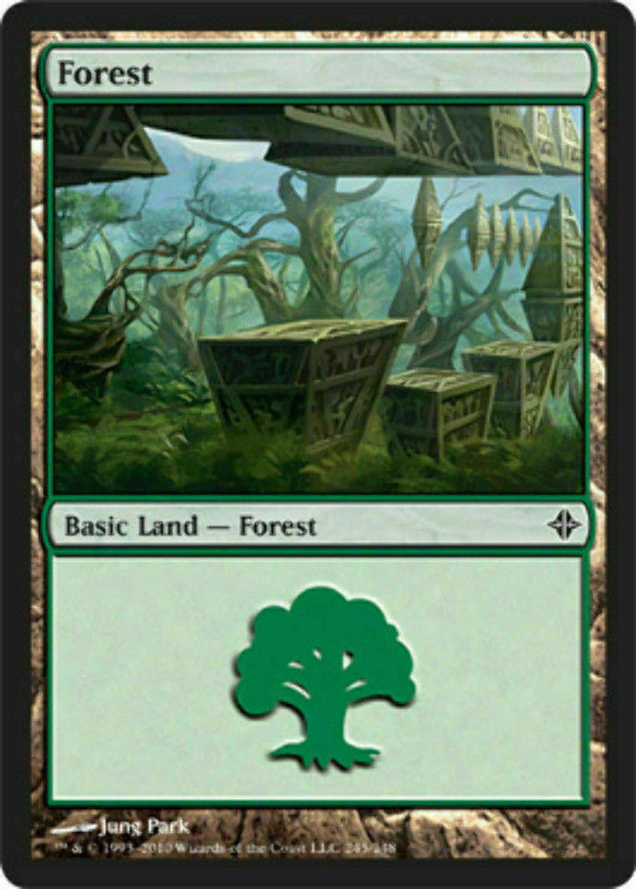 Forest (245) Rise of the Eldrazi - MTG