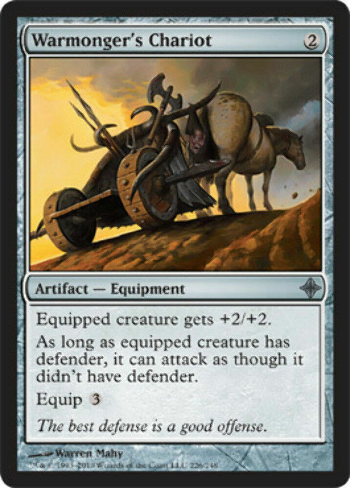 Warmonger's Chariot Rise of the Eldrazi - MTG