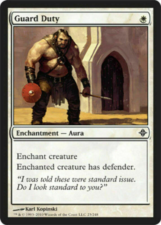 Guard Duty Rise of the Eldrazi - MTG