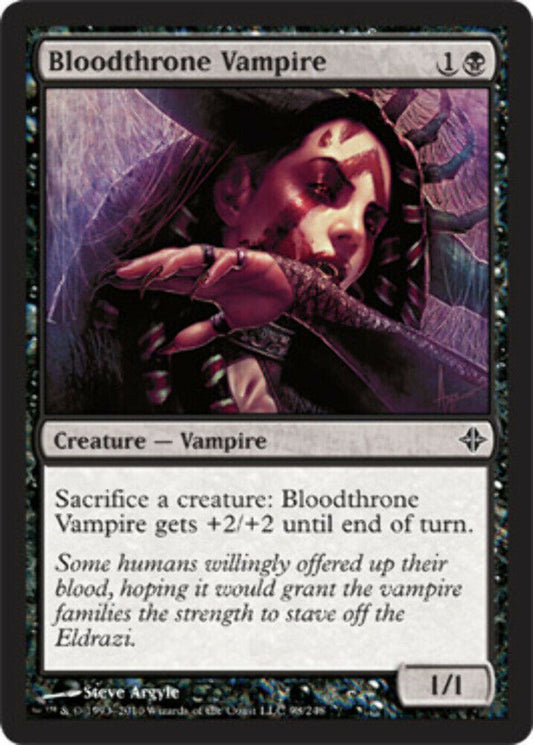 Bloodthrone Vampire Rise of the Eldrazi - MTG