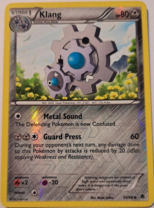 Klang - 75/98 - Uncommon - Reverse Holo - Pokemon Emerging Powers