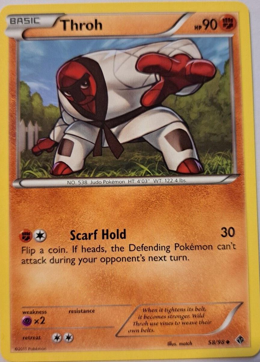 Throh - 58/98 - Uncommon - Pokemon Emerging Powers