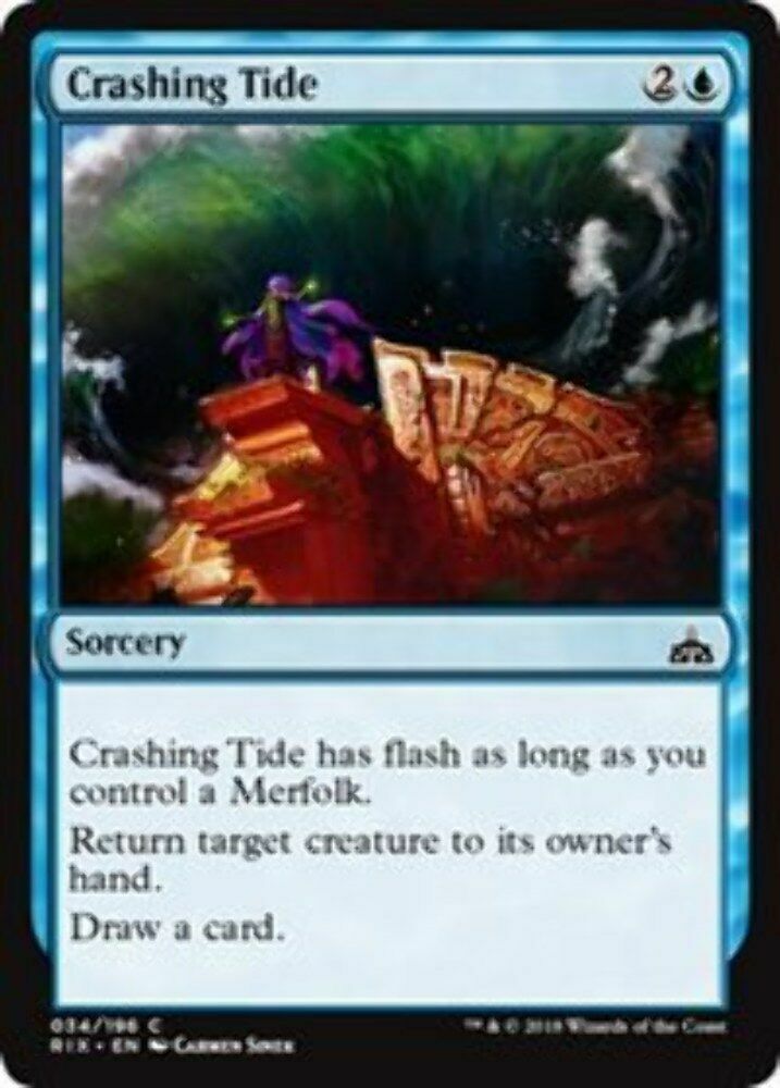 Crashing Tide Rivals of Ixalan - MTG