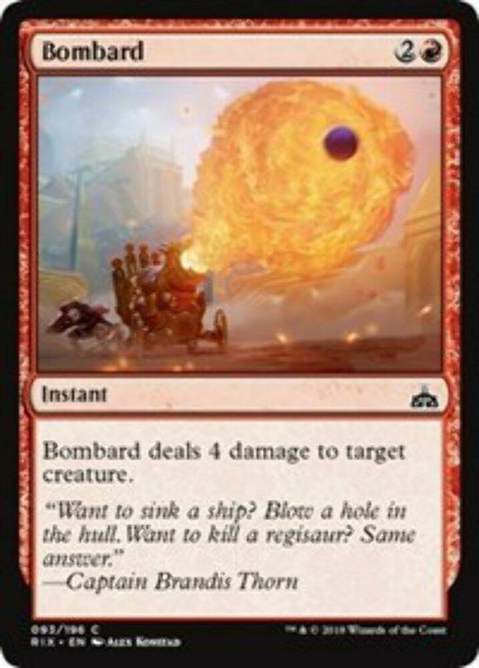 Bombard Rivals of Ixalan - MTG