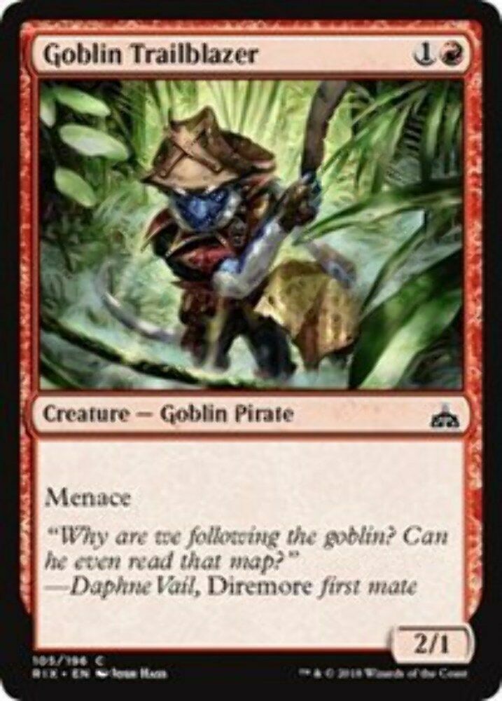 Goblin Trailblazer Rivals of Ixalan - MTG
